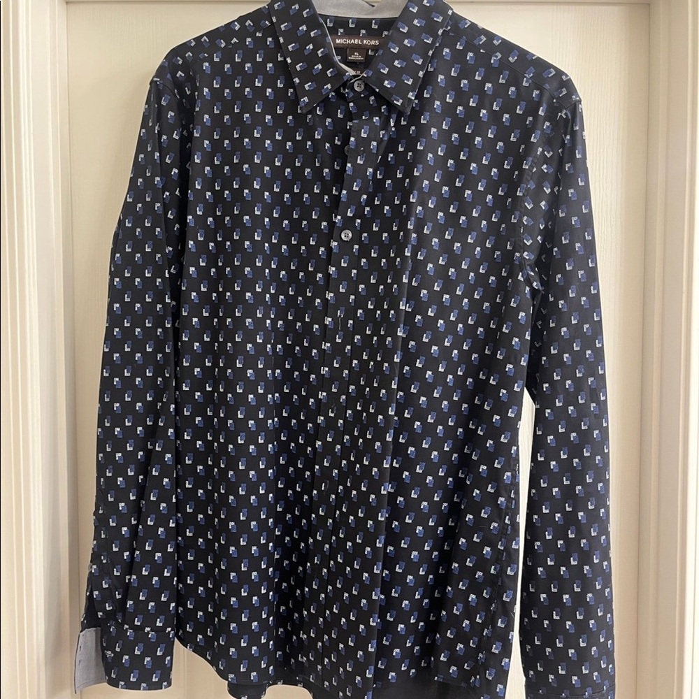 Mens Michael Kors Dress Shirt